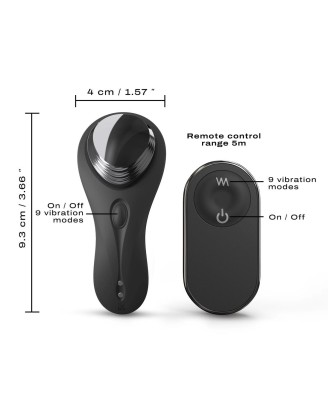DISCREET VIBE + - Wibrator Majtkowy na pilota