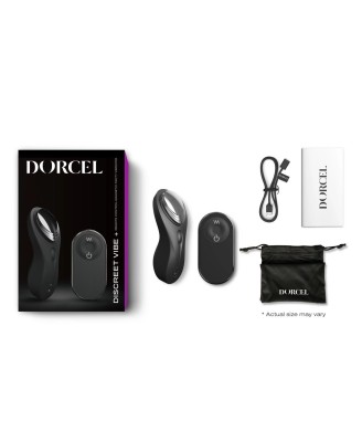 DISCREET VIBE + - Wibrator Majtkowy na pilota