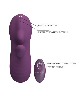 Pretty Love Luka Heating Sit-Down Pad Vibrator