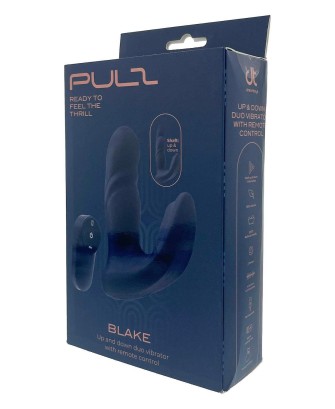 PULZ BLAKE - Wibrator Stymulujący Góra-Dół na pilota