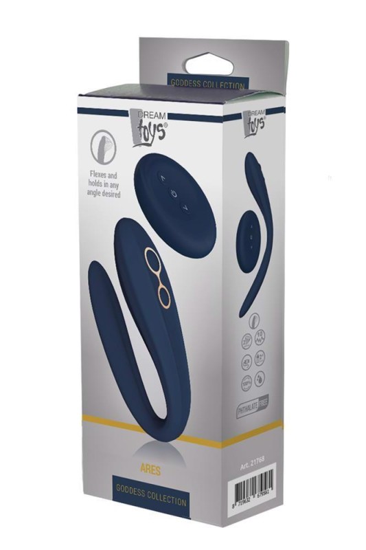 GODDESS COLLECTION ARES - Wibrator dla Par na pilota
