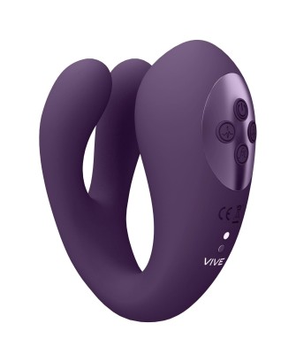 Vive Yoko - Wibrator potrójnego działania z bolcami i falą pulsacyjną