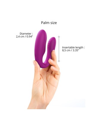 MATCH UP - SWEET ORCHID - Zdalnie Sterowany Wibrator dla Par