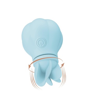 Adrien Lastic Caress Blue - Stymulator Łechtaczki - Wymienne nasadki