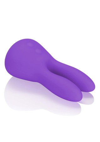 Silicone Marvelous Bunny - Mini Masażer Intymny - Fioletowy