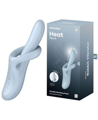 Satisfyer Heat Flex 4 Blue - Wibrator Punktu G