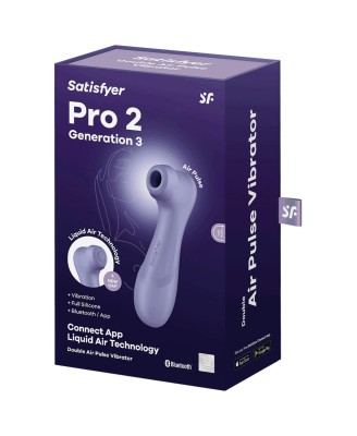Pro 2 Generation 3with Liquid Air Technology, Vibration and Bluetooth/App lilac