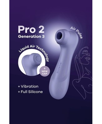 Pro 2 Generation 3with Liquid Air Technology, Vibration and Bluetooth/App lilac