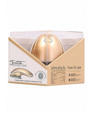 Twitch Hands - Free Suction & Vibration Toy - Gold