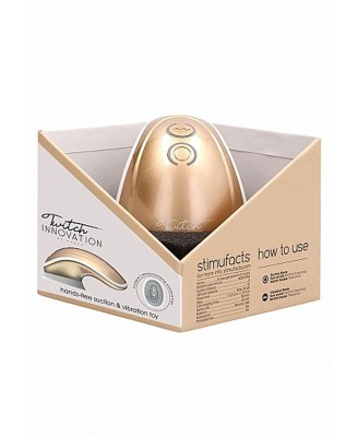 Twitch Hands - Free Suction & Vibration Toy - Gold