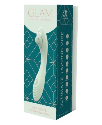 GLAM ULTIMATE Dual Tapping Vibe - Wibrator Punktu G i Łechtaczki