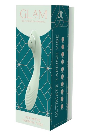 GLAM ULTIMATE Dual Tapping Vibe - Wibrator Punktu G i Łechtaczki