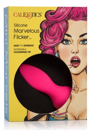 Silicone Marvelous Flicker Pink - Mini Wibrator