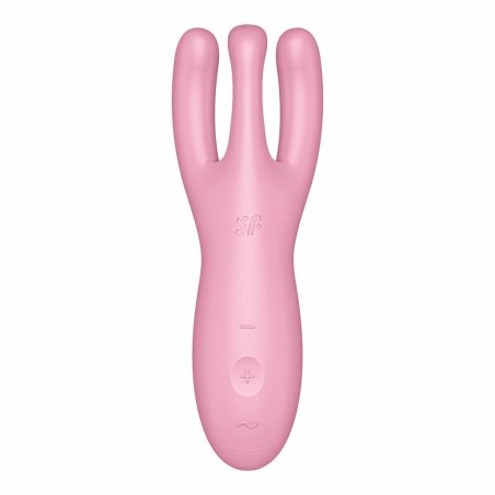 Satisfyer Threesome 4 (Pink) - Masażer Łechtaczki