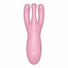 Satisfyer Threesome 4 (Pink) - Masażer Łechtaczki