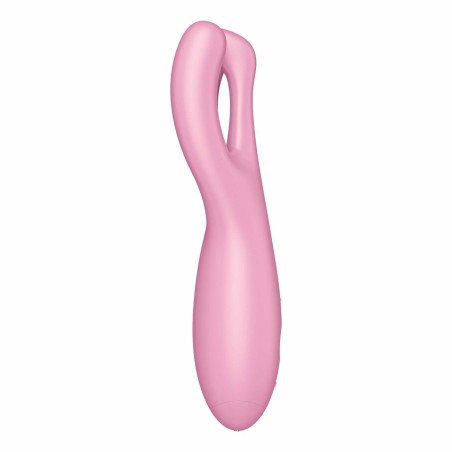 Satisfyer Threesome 4 (Pink) - Masażer Łechtaczki