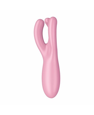 Satisfyer Threesome 4 (Pink) - Masażer Łechtaczki