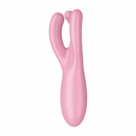 Satisfyer Threesome 4 (Pink) - Masażer Łechtaczki