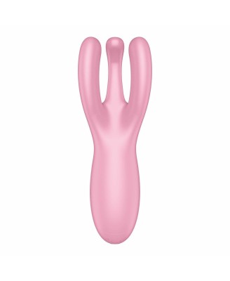 Satisfyer Threesome 4 (Pink) - Masażer Łechtaczki
