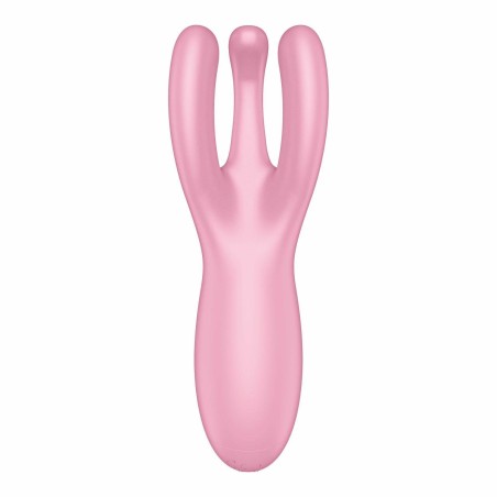 Satisfyer Threesome 4 (Pink) - Masażer Łechtaczki