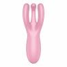 Satisfyer Threesome 4 (Pink) - Masażer Łechtaczki