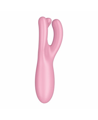 Satisfyer Threesome 4 (Pink) - Masażer Łechtaczki