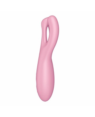 Satisfyer Threesome 4 (Pink) - Masażer Łechtaczki