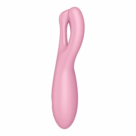 Satisfyer Threesome 4 (Pink) - Masażer Łechtaczki