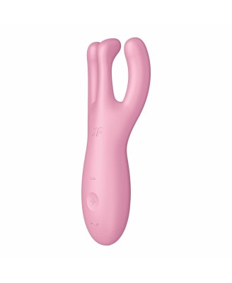 Satisfyer Threesome 4 (Pink) - Masażer Łechtaczki