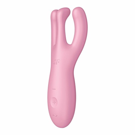 Satisfyer Threesome 4 (Pink) - Masażer Łechtaczki