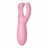 Satisfyer Threesome 4 (Pink) - Masażer Łechtaczki