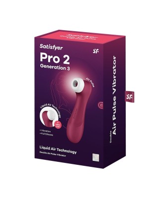 Pro 2 Generation 3 with Liquid Air wine red