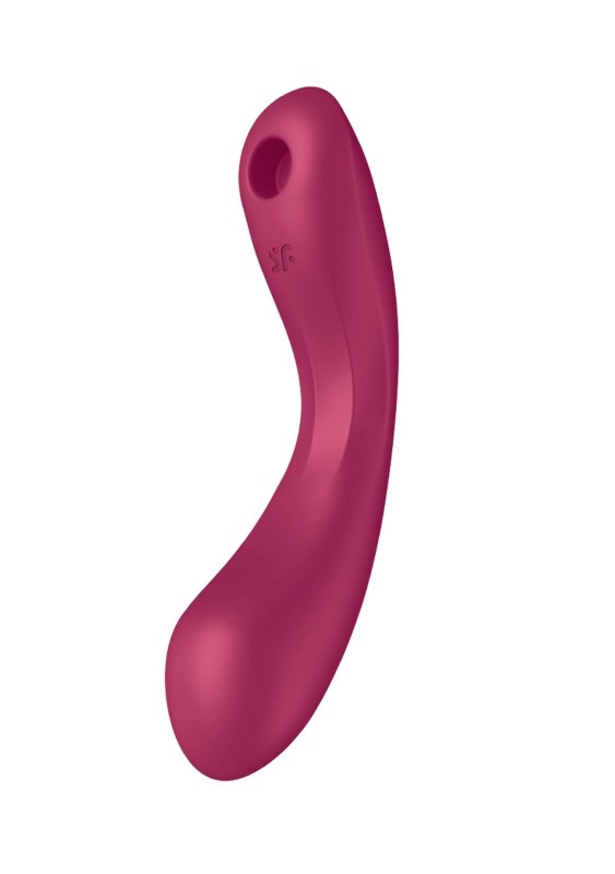 Satisfyer Curvy Trinity 1 Red - Wibrator Punktu G i Łechtaczki