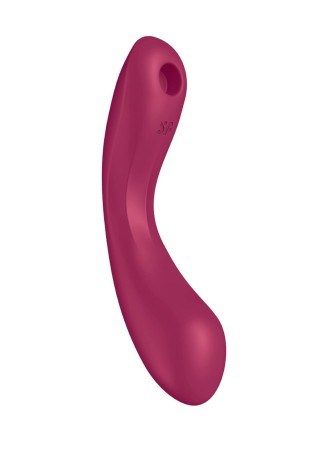 Satisfyer Curvy Trinity 1 Red - Wibrator Punktu G i Łechtaczki