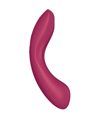 Satisfyer Curvy Trinity 1 Red - Wibrator Punktu G i Łechtaczki