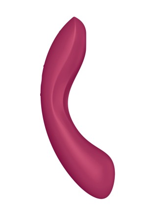 Satisfyer Curvy Trinity 1 Red - Wibrator Punktu G i Łechtaczki