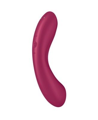 Satisfyer Curvy Trinity 1 Red - Wibrator Punktu G i Łechtaczki