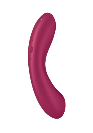 Satisfyer Curvy Trinity 1 Red - Wibrator Punktu G i Łechtaczki