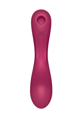 Satisfyer Curvy Trinity 1 Red - Wibrator Punktu G i Łechtaczki