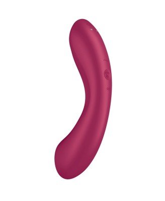 Satisfyer Curvy Trinity 1 Red - Wibrator Punktu G i Łechtaczki