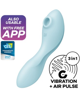 Stymulator-Curvy Trinity 5 Connect App (Blue)