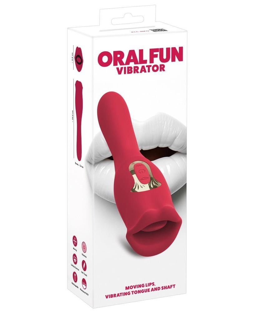 Oral Fun Vibrator L Moving Lip