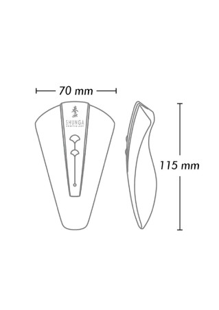 Shunga OBI Intimate Massager - Masażer Łechtaczki - Róż