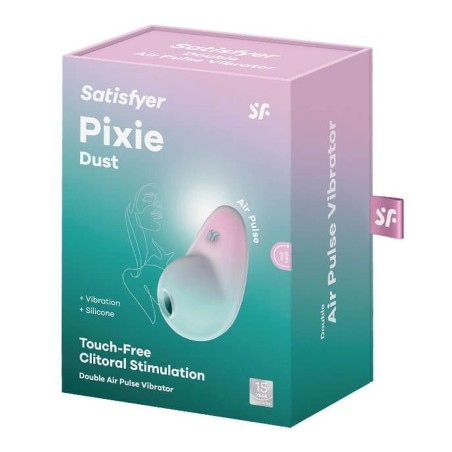 Satisfyer Pixie Dust mint/pink - Stymulator Łechtaczki