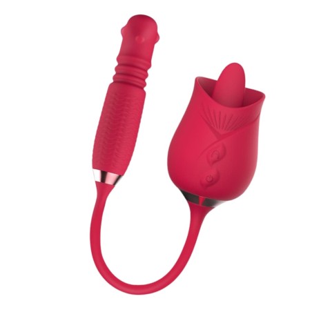 Rouge Velvet - Rose Vibrator - Stymulator Intymny