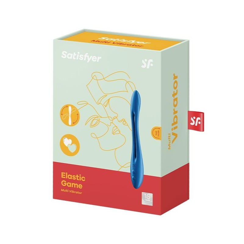 Elastic Game multi vibrator (Dark blue)