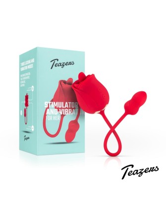 Teazers Rose Vibrator - Jajeczko Stymulujące - Róża