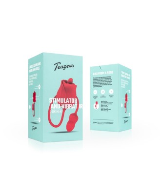 Teazers Rose Vibrator - Jajeczko Stymulujące - Róża