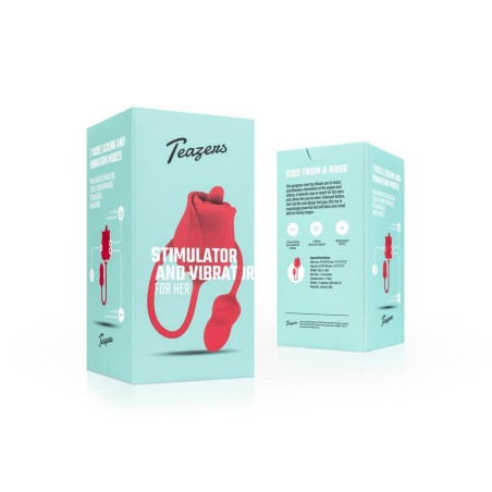 Teazers Rose Vibrator - Jajeczko Stymulujące - Róża