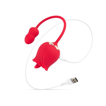 Teazers Rose Vibrator - Jajeczko Stymulujące - Róża